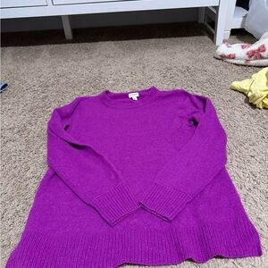 Women's Purple Sweater